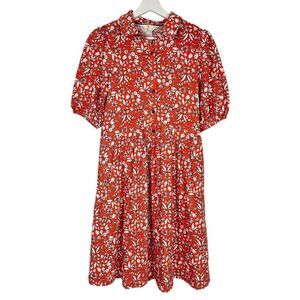 Boden Mini Jersey Shirt Dress size 4 NEW